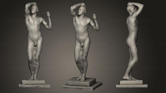 Figurines of people (The age of bronze, STKH_0057) 3D models for cnc